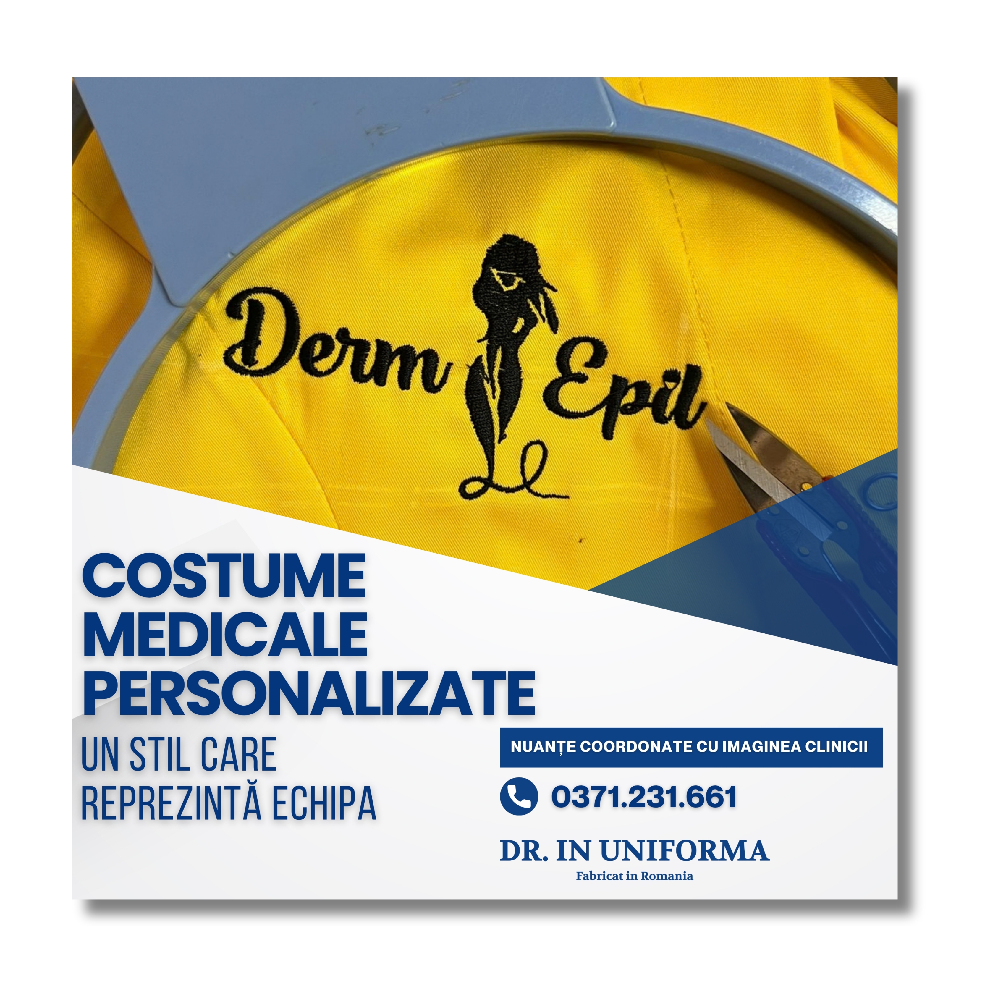 Costume medicale personalizate: de la simpla uniformă la identitatea echipei