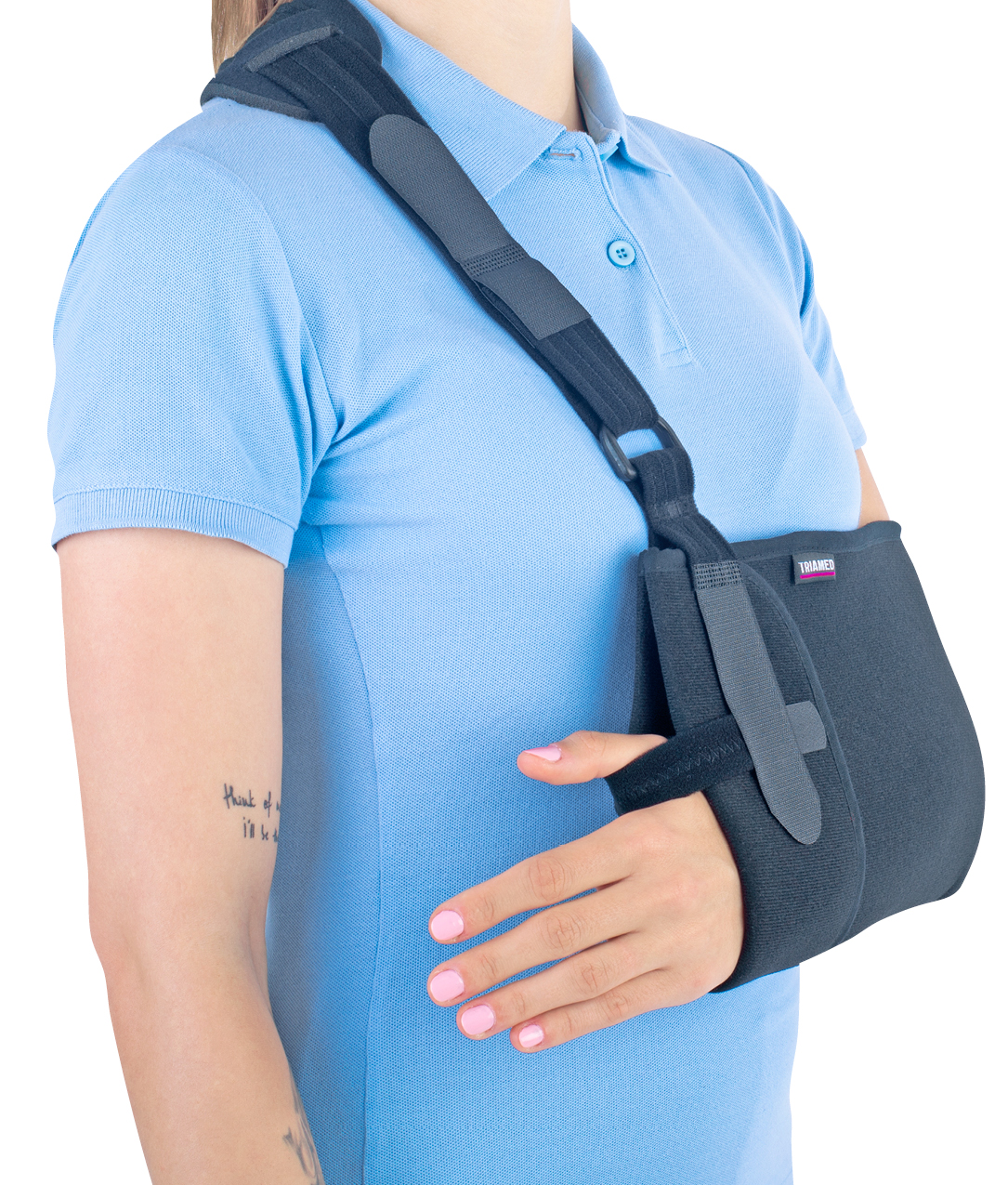 Suport fixare brat Triasport Triafix Arm 03, SRT247, Marime universala, Negru