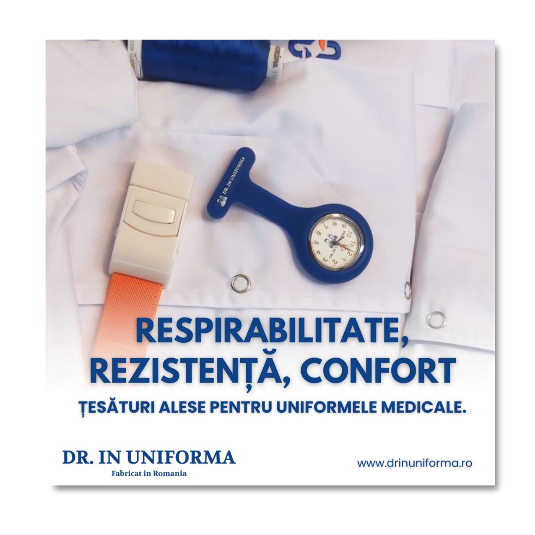 Țesăturile din spatele uniformelor medicale 