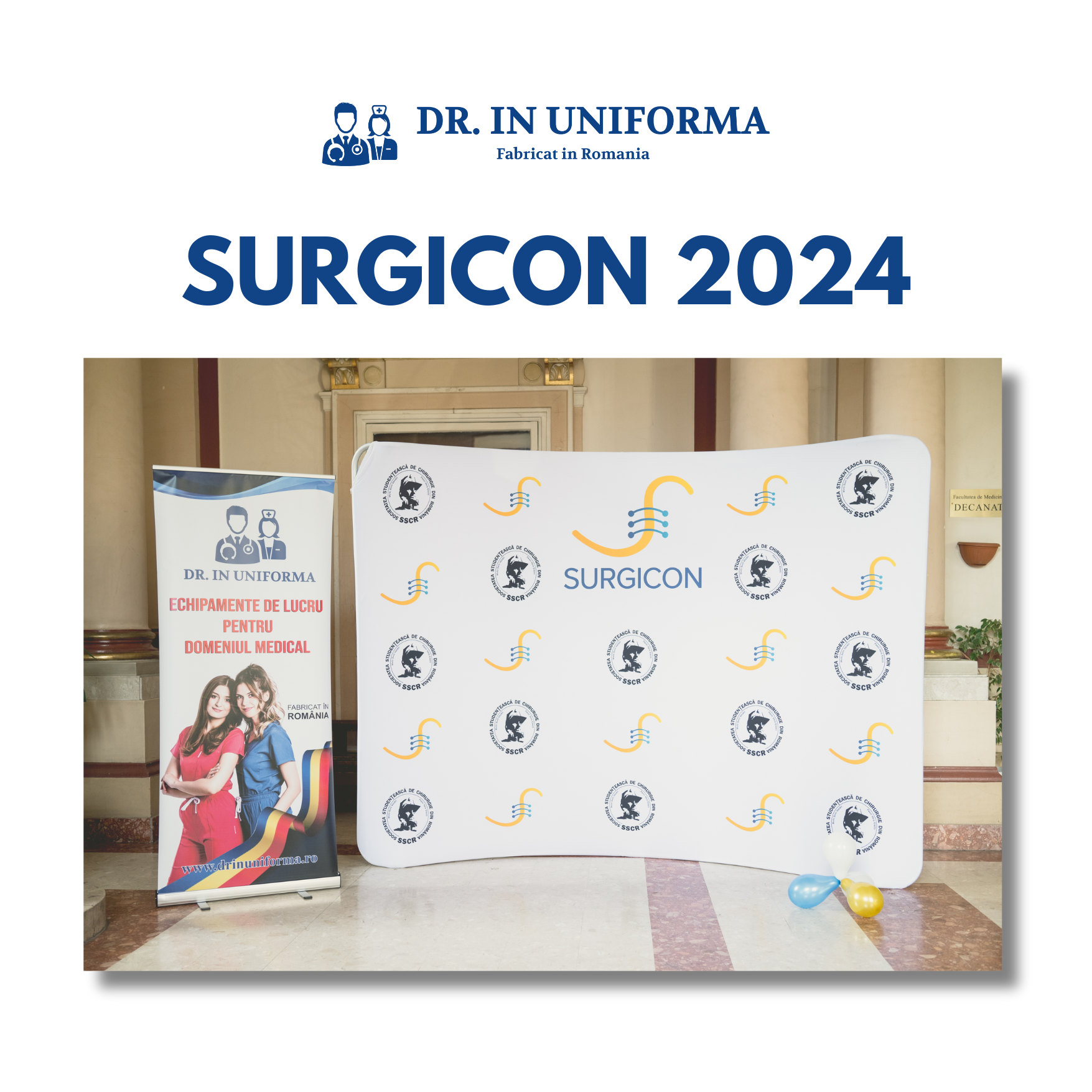Doctor în Uniformă la SURGICON 2024: O ediție de succes și colaborare excelentă