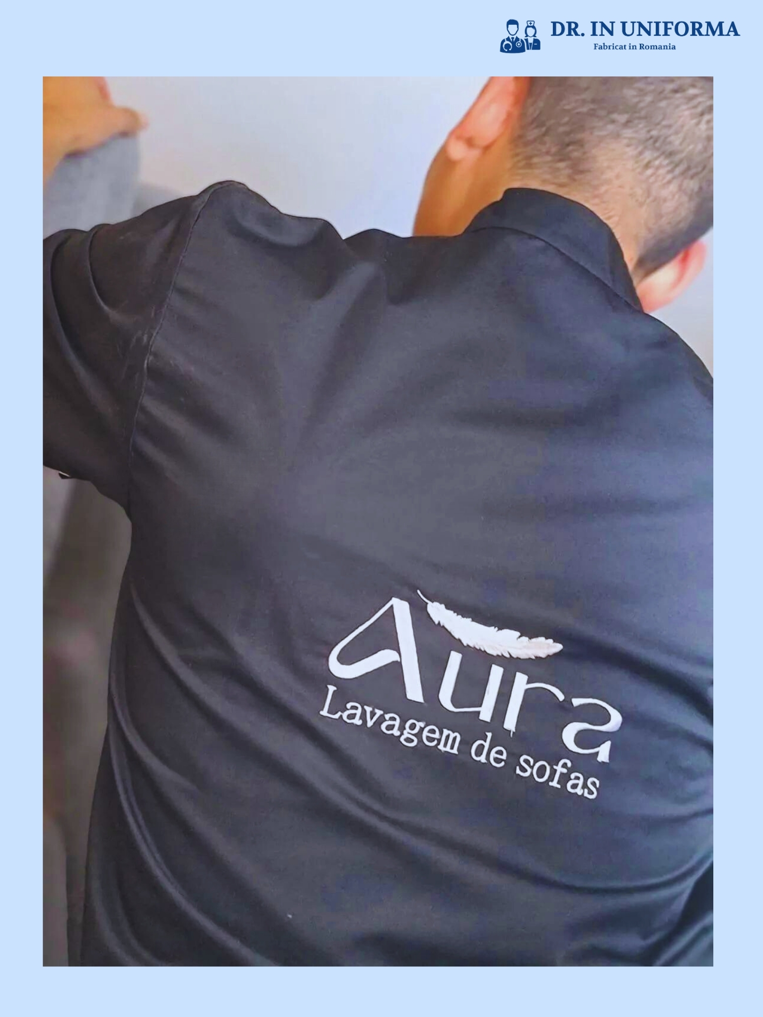 Broderie personalizata Doctor in Uniforma