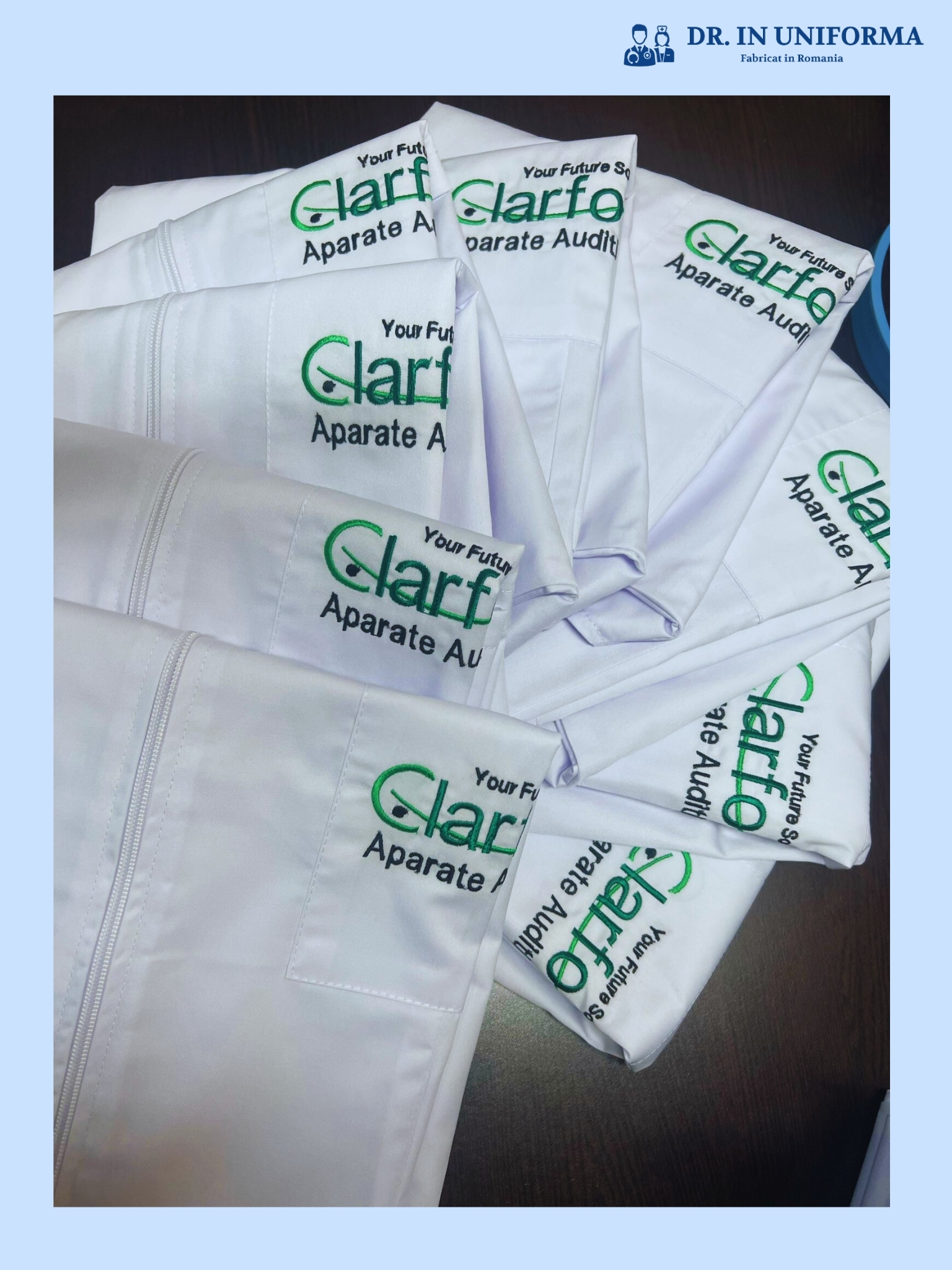 Broderie personalizata Doctor in Uniforma