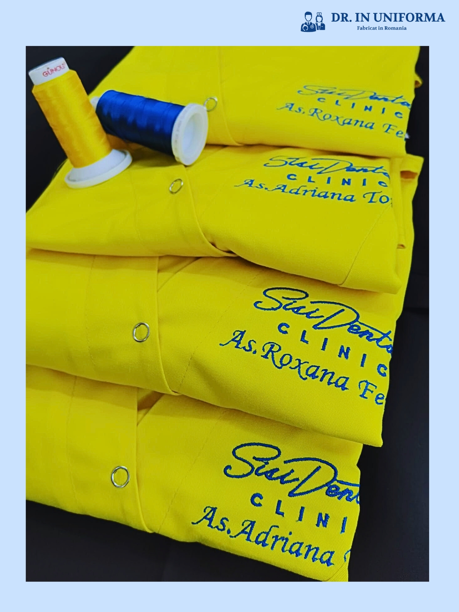 Broderie personalizata Doctor in Uniforma