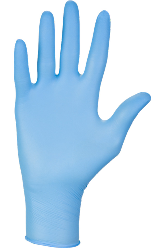 Set 100 bucati manusi nitrylex classic protectie si examinare doctor in uniforma