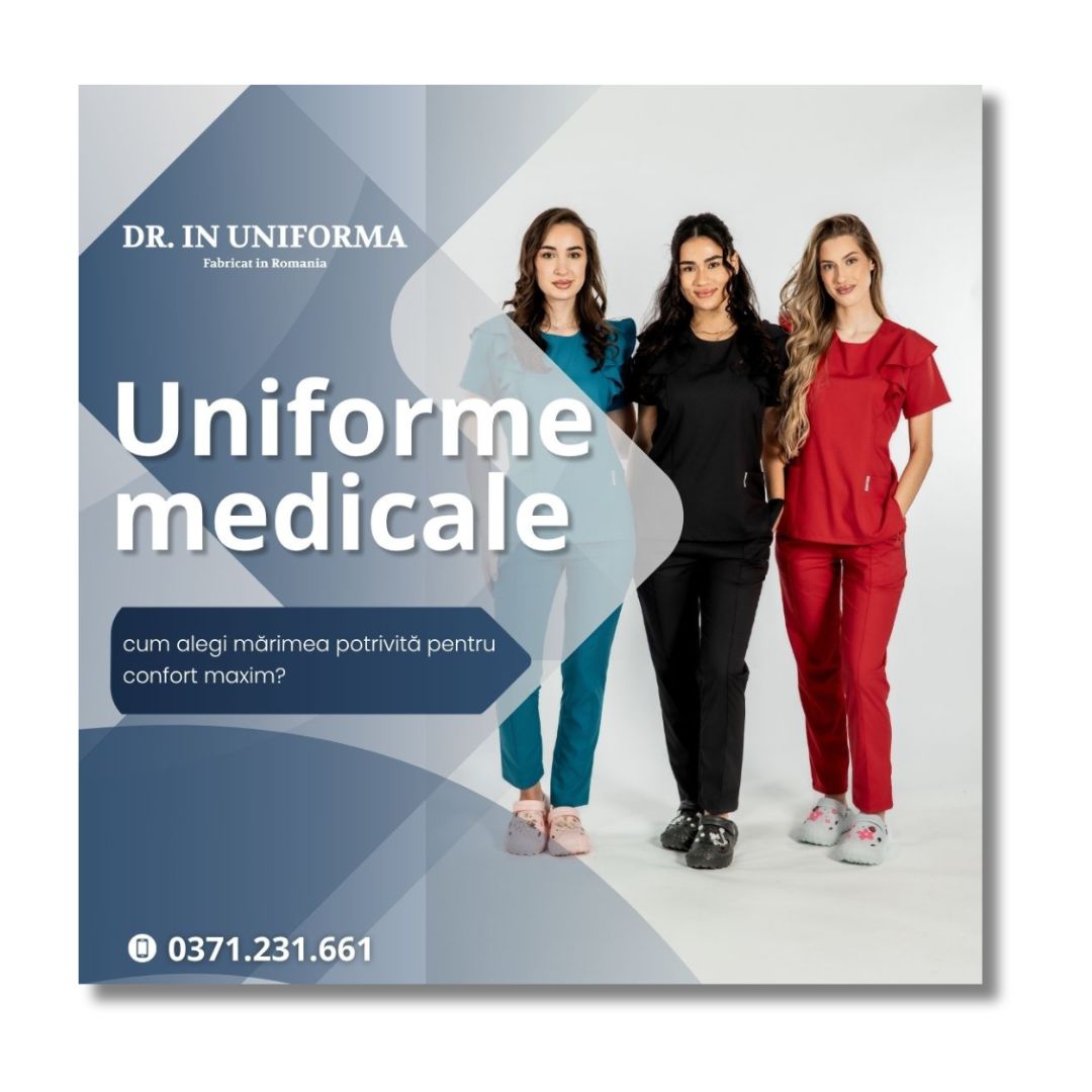 Uniforme medicale - cum alegi mărimea potrivită pentru confort maxim?