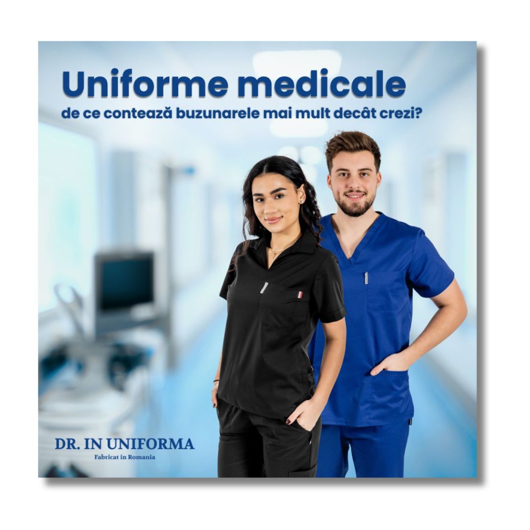 Uniforme medicale - de ce contează buzunarele mai mult decât crezi?