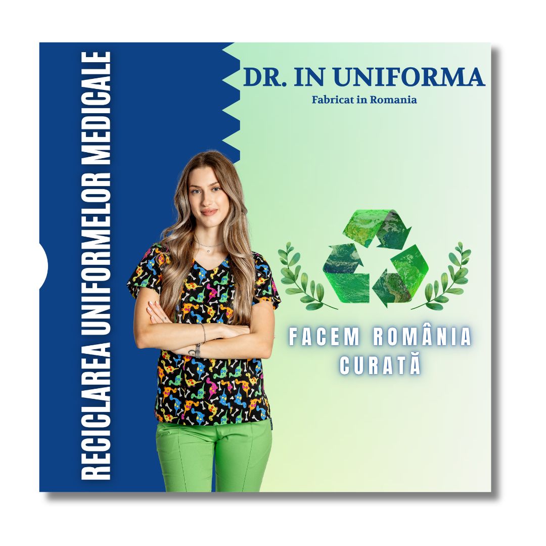 Reciclarea uniformelor medicale - cum contribuie Dr. în Uniformă la un mediu mai curat