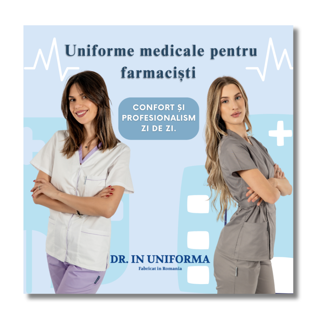 Uniforme medicale pentru farmaciști - confort și profesionalism zi de zi