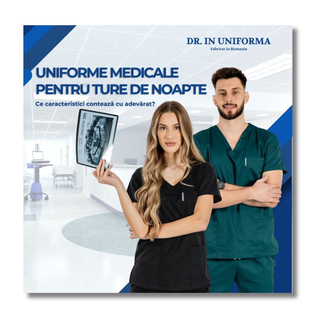 Uniforme medicale pentru ture de noapte - ce caracteristici contează cu adevărat?